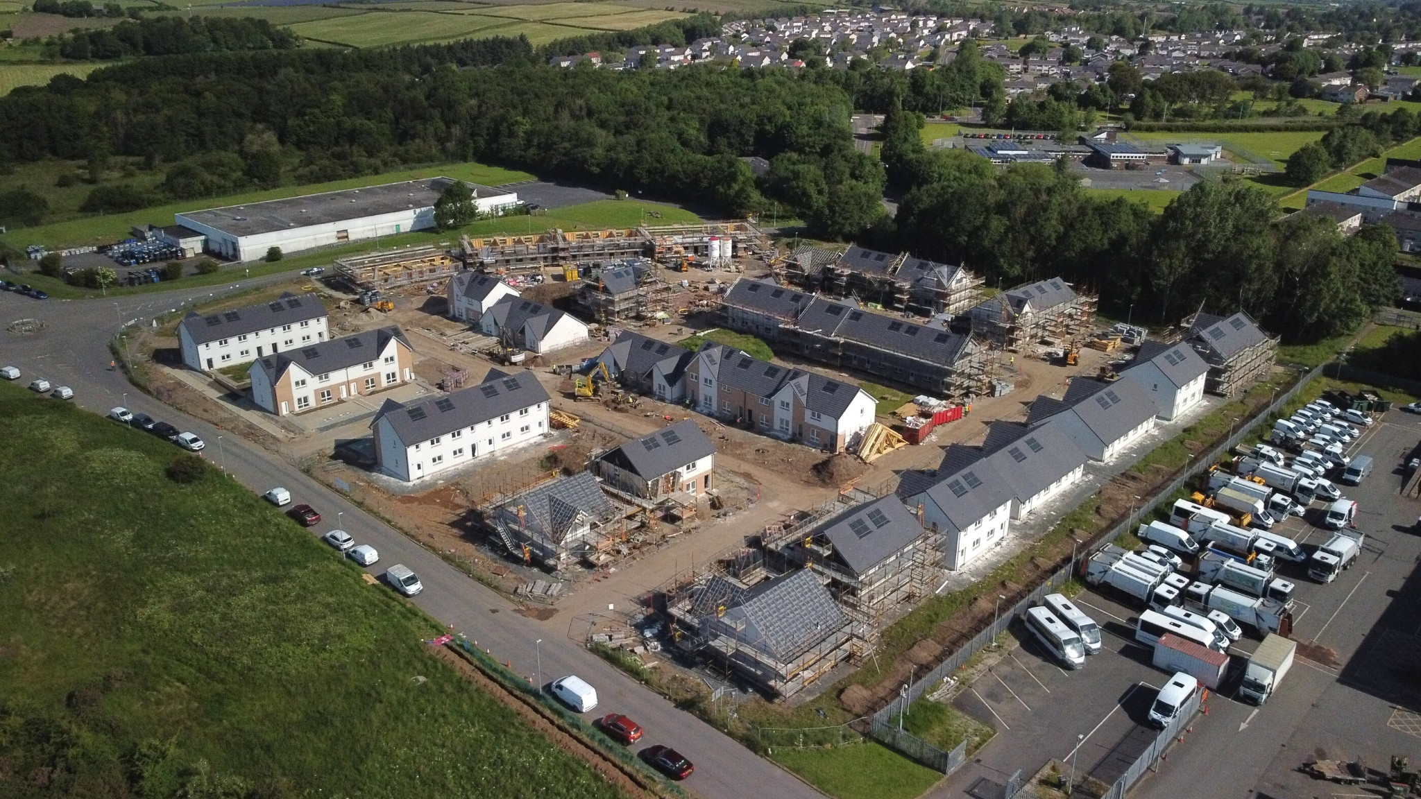 West Byrehill Development Kilwinning Cunninghame Housing Association